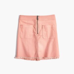 Madewell A-Line Zip Skirt